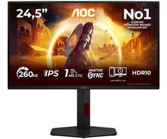 Monitorius AOC 24,5" Fast IPS FHD 240Hz 2xHDMI DP (25G4ZR)