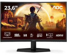 Žaidimų monitorius AOC C24G42E 23,6''  /FHD VA Curved /16:9 HDMI/DP 180Hz 1ms Sync
