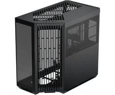 APNX V1 PC-kompiuterio korpusas, Midi-Tower, ATX, Tempered Glass - juodos spalvos