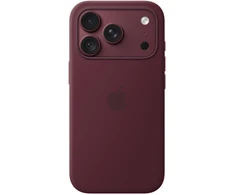 Apple iPhone 18 Pro Silikoninis dėklas with MagSafe - Burgundy - MK8U4ZM/A