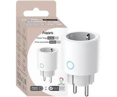 Aqara Power Plug H2 (EU) 16A Last/Max. 3680W (Gesamt), Thread/Zigbee, Stromüberwachung, automatische Stromabschaltung, Sicherheitsschutz