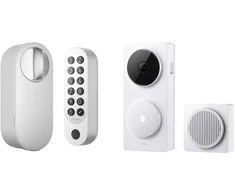Aqara Smart Lock U200 + Doorbell Camera Hub G410 Weiß U200 + G410 Weiß