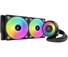 ARCTIC Liquid Šaldiklis III - 280 A-RGB procesoriaus aušintuvas, juodas