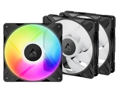ARCTIC P14 Pro A-RGB PWM-korpuso ventiliatorius – 3er-Pack, 140mm, juodos spalvos