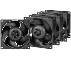 ARCTIC S8038-7K serverio korpuso ventiliatorius 7000rpm PWM 80mm VERTĖ 4vnt.