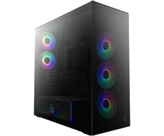 ARCTIC Xtender PC-kompiuterio korpusas, Midi-Tower, E-ATX, RGB, Tempered Glass – juodos spalvos