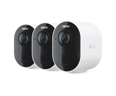 Arlo Ultra 2 stebėjimo sistema su trimis 4K Ultra HD kameromis