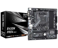 Pagrindinė plokštė ASROCK B450M Pro4