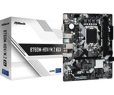 Pagrindinė plokštė ASRock B760M-HDV/M.2 D4/LGA1700/Micro-ATX/Intel B760