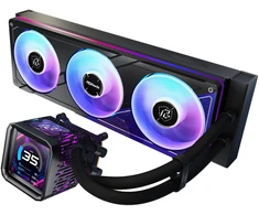 ASRock Phantom Gaming 360 LCD aušinimas