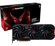 Vaizdo plokštė PowerColor RX9070GRE Raudona Devil