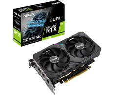 ASUS Dual GeForce RTX 3060 V2 OC grafikos kortelė – 3x DisplayPort, 1x HDMI