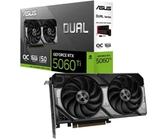 ASUS Dual GeForce RTX 5060 Ti 16G OC - 16GB GDDR7, HDMI, 3x DP