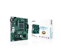 Pagrindinė plokštė ASUS PRO A520M-C II/CSM / AM5/DDR4/Micro-ATX