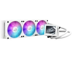 ASUS ROG RYUJIN III 360 ARGB EXTREME WHT Procesorius Viskas viename skysčių aušintuvas 12 cm Baltas 1 vnt.