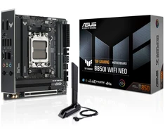 pagrindinė plokštė Asus ASUS TUF GAMING B850I WIFI NEO (AMD,AM5,DDR5,ATX)