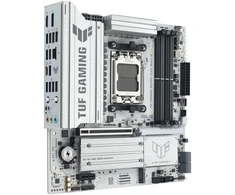 Pagrindinė plokštė Asus TUF GAMING B850M-PLUS WIFI7 W | Procesorių šeima AMD | Procesoriaus lizdas AM5 | DDR5 | Palaikomos standžiojo disko sąsajos SATA, M.2 | SATA jungčių skaičius 4