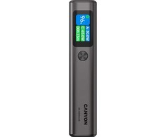 CANYON įmontuojamas išorinis akumuliatorius OnPower 265 20000mAh 165W aliuminio tamsiai pilkas