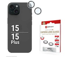 Evi DISPLEX CAM GLASS VIENO LĘŠIO DISPLEKSAS IPHONE 15/15 PLUS