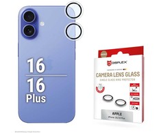 Evi DISPLEX CAMGLASS VIENO LĘŠIO DISPLEX STIKLAI - IPHONE 16/16 PLUS/17