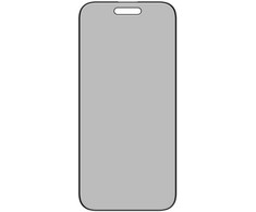 „Apple iPhone Air“ ekrano apsauginis stiklas, pilnai apsaugotas „Displex Juodas“