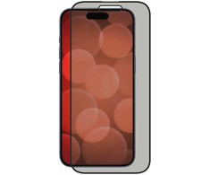 Apple iPhone 16 apsauginis stikliukas, pilnai apsaugotas ekrano apsaugai nuo saulės, pagamintas iš „Displex“ skaidraus stiklo.