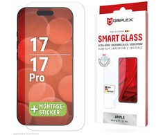 Apple iPhone 17/17 Pro išmaniojo ekrano stiklas, pagamintas iš „Displex“, skaidrus