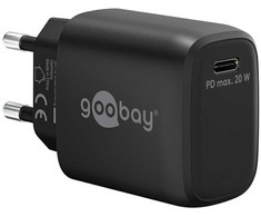 Įkroviklis Goobay Szybka kroviklis USB-C PD (20 W) juoda