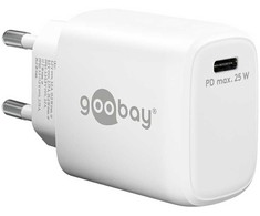 Įkroviklis Goobay USB-C PD (Power Delivery) szybka kroviklis (25 W), balta