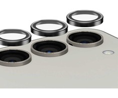 Panzer Glass Apsauginis stiklas 5D Samsung Galaxy S24 / S23 / S23+ PanzerGlass Hoops Camera Lens Protector Hoop Optic Rings 1207 juodos saplvos