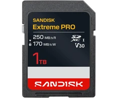 Atminties kortelė Sandisk Card Extreme Pro SD UHS-I 1TB SD 250MB/s