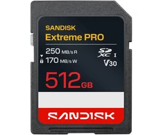 Atminties kortelė SanDisk Extreme Pro 512 GB SDXC UHS-I