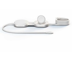 ZENS CHARGING CABLE USB C-C PRO 3 Baltas