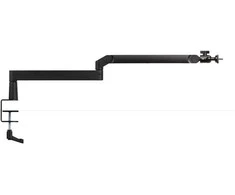 Elgato | Wave Mic Arm | 10AAN9901 | Viršutinės rankos darbo stalo prošvaisa (160 mm); Apatinės rankos darbo stalo prošvaisa (70 mm); Horizontalus siekis (740 mm); Vertikalus sukimas (90 ° aukštyn / 60 ° žemyn (alkūnė); Stalinis spaustukas išplečiamas iki 60 mm | Žemas profilis