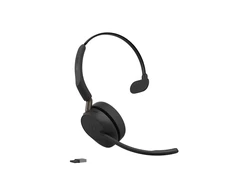 Gn Audio Jabra Evolve3 65 MS - USB-A with Dongle - Mono, Belaidės, Office/Call center, 20 - 20000 Hz, 131 g, Ausinės, Juodas