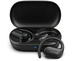 Ausinės JLab Audio JLab Open Sport, True Belaidės Stereo (TWS), 20 - 20000 Hz, Calls/Music/Sport/Everyday, Ausinės, Juodas