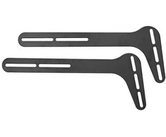 Laikiklis Nedis Soundbar Halterung Kompatibel su: Universal | Verbunden su dem TV | 15 kg | Fest | Stahl | Juodas
