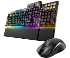 be quiet! Dark Mount Linear + Dark Perk Ergo Gaming Bundle bestehend aus be quiet! Maus und Klaviatūra