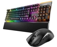 be quiet! Light Mount Linear + Dark Perk Ergo Gaming Bundle bestehend aus be quiet! Maus und Klaviatūra