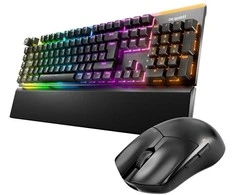 be quiet! Light Mount Linear + Dark Perk Sym Gaming Bundle bestehend aus be quiet! Maus und Klaviatūra