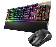 be quiet! Light Mount Silent + Dark Perk Sym Gaming Bundle bestehend aus be quiet! Maus und Klaviatūra