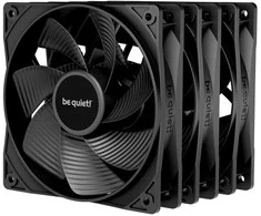 be quiet! Pure Wings 3 Fans, PWM, Reverse – 120mm, juodas, pack of 3