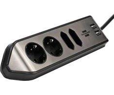 Buitinis ilgintuvas BRENNENSTUHL, 4 vt, 2USB, 2m