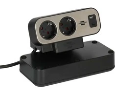 Listwa zasilająca Brennenstuhl Brennenstuhl Duplex Tischsteckdose 1x USB A &amp; C, 10x Schuko