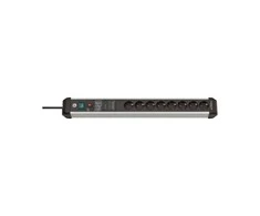 Listwa zasilająca Brennenstuhl Premium-Protect-Line przeciwprzepięciowa 8 gniazd 3 m juoda (1391010800)
