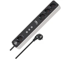 brennenstuhl®Connect Ecolor WiFi Steckdosenleiste 4-fach baltas/sc