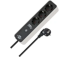 brennenstuhl®Connect Ecolor WiFi Steckdosenleiste 3-fach baltas/sc