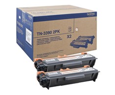 Brother TN-3390 Twin Originalus Juoda 2 vnt