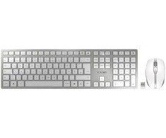 Klaviatūra „Cherry DW 9100 SLIM“ belaidės klaviatūros ir pelės rinkinys (JD-9100DE-1) (JD9100DE1)