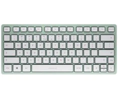 Klaviatūra CHERRY KW 7100 MINI Wireless DE-išdėstymas, Bluetooth, agavos žalia